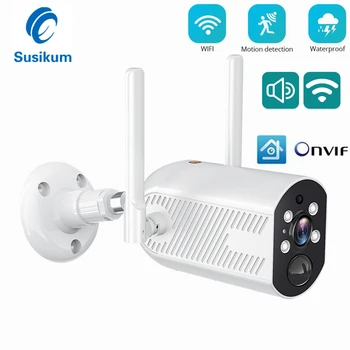 5G Varnostne Kamere na Prostem WIFI Smart Home CCTV Video Nadzora Dva Načina Avdio Brezžični Bullet IP Kamero Nepremočljiva