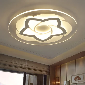 sodobno minimalistično krožne stropne svetilke LED akril študija soba, spalnica